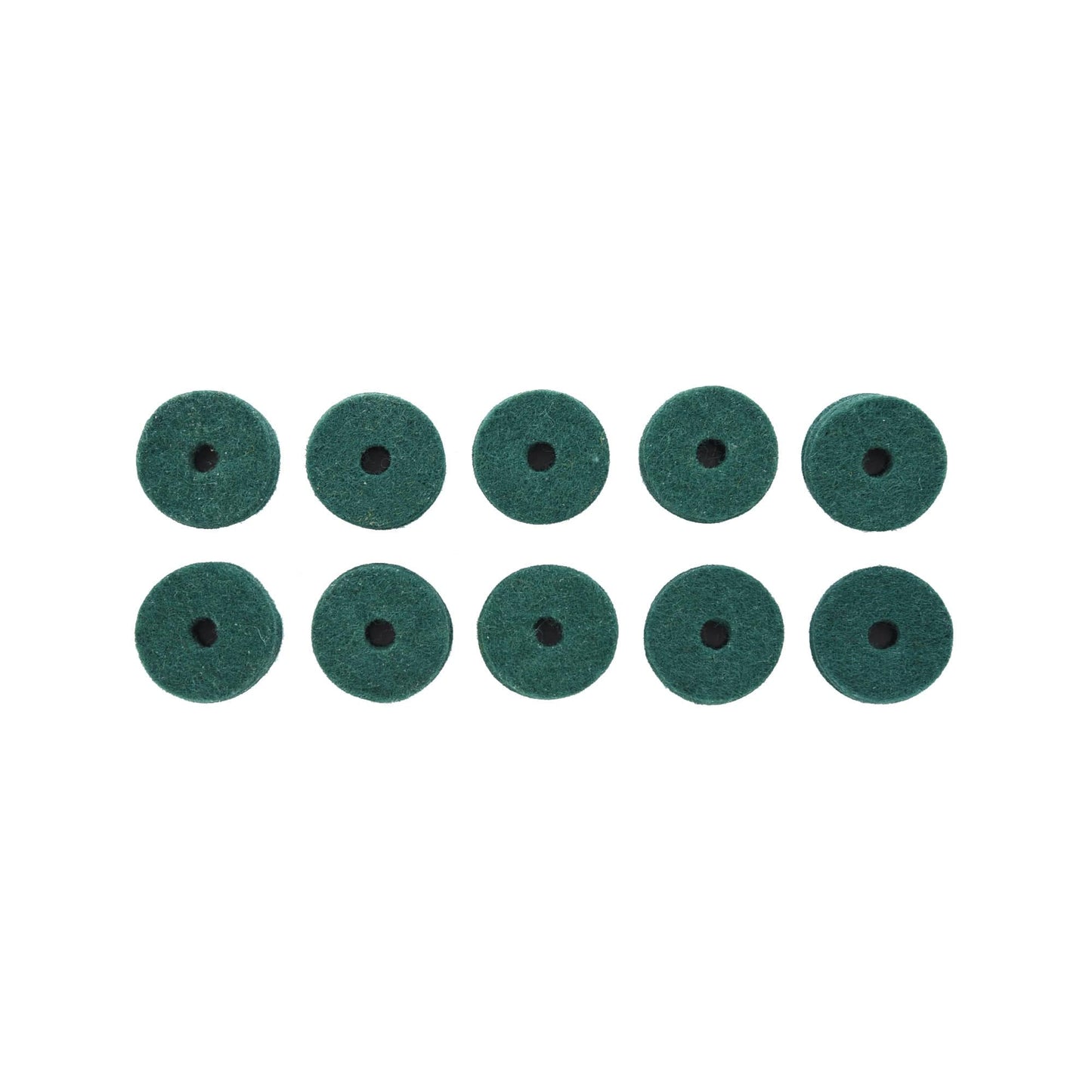 Ahead Wool Cymbal Felt Green (10-Pack) Drums and Percussion / Parts and Accessories / Drum Parts