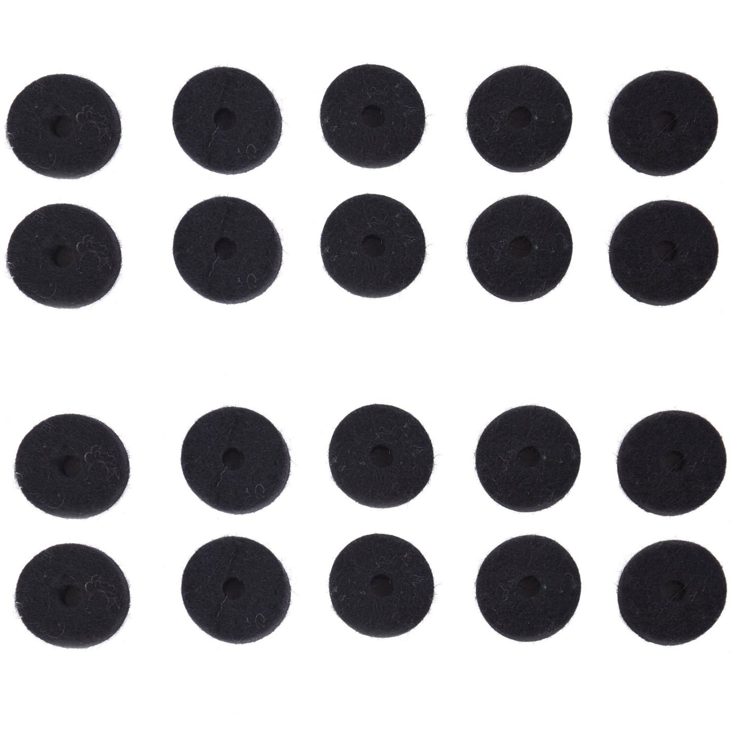 Ahead Wool Cymbal Felts Black (20 Pack Bundle) Drums and Percussion / Parts and Accessories / Drum Parts