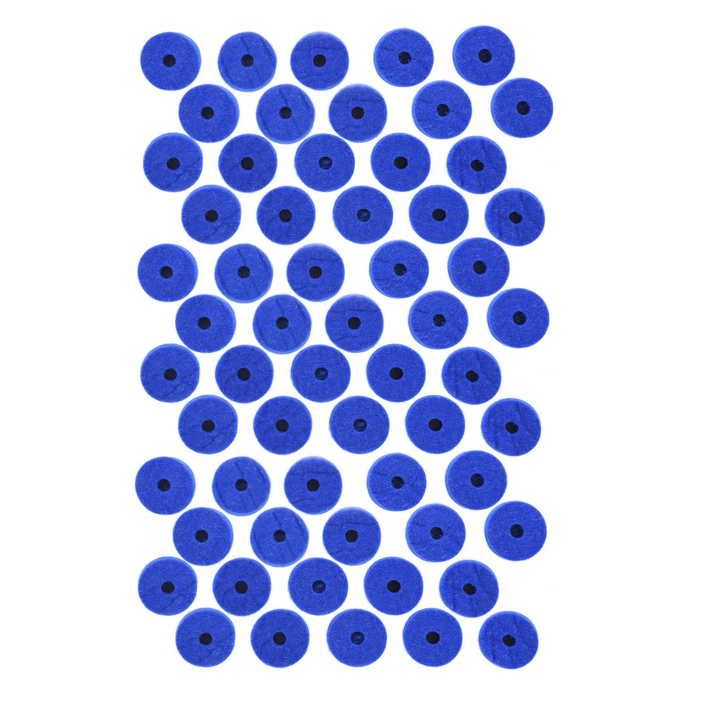 Ahead Wool Cymbal Felts Blue (60 Pack Bundle) Drums and Percussion / Parts and Accessories / Drum Parts