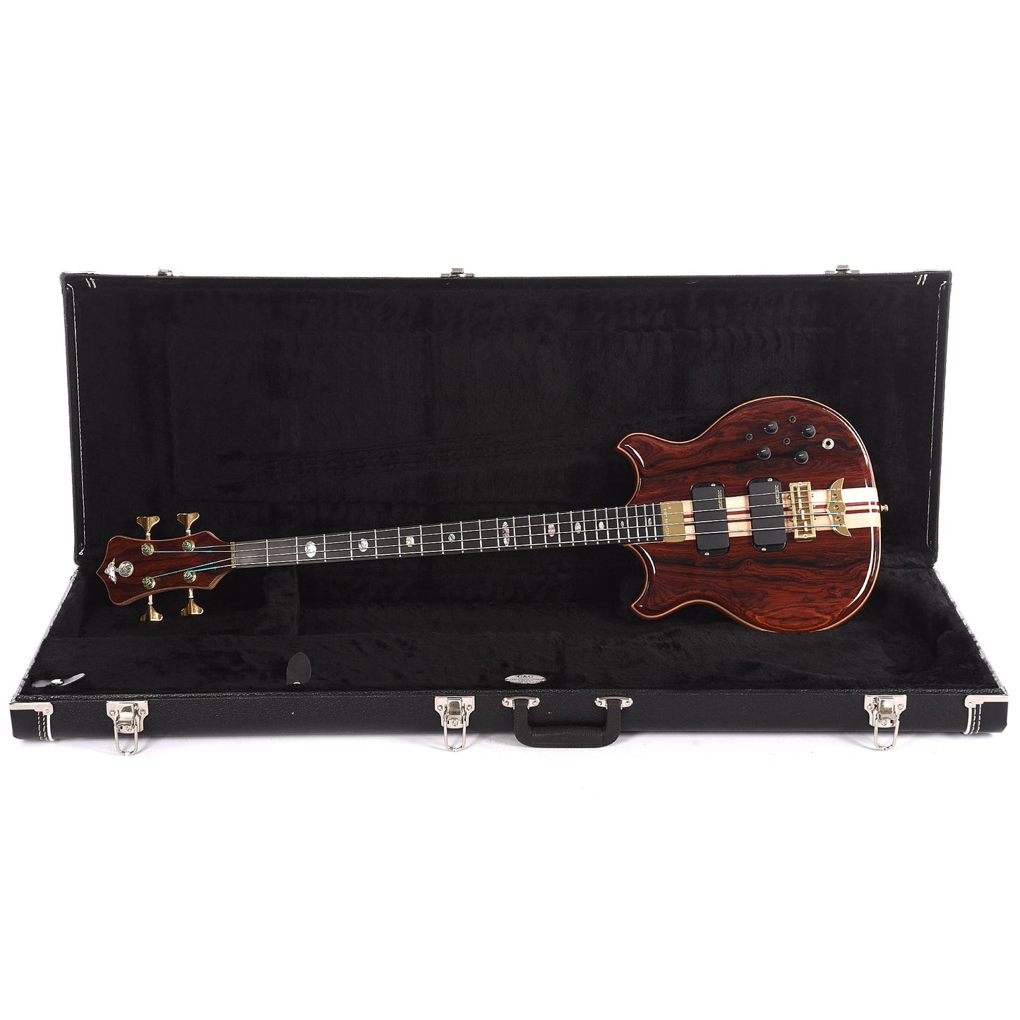 Alembic Clarke Deluxe Cocobolo Top/Back Ebony Fingerboard Bass Guitars / 4-String