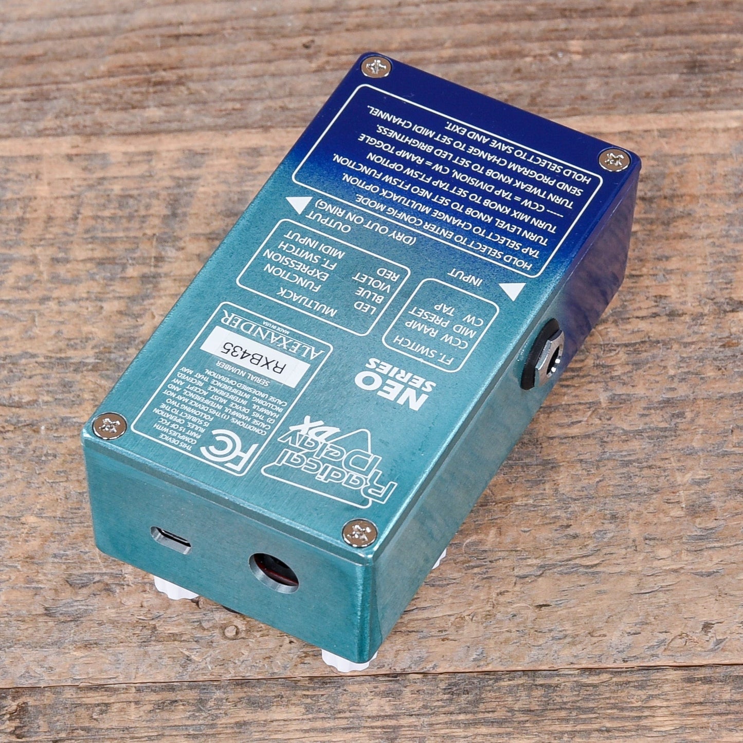 Alexander Pedals Radical Delay DX Effects and Pedals / Delay