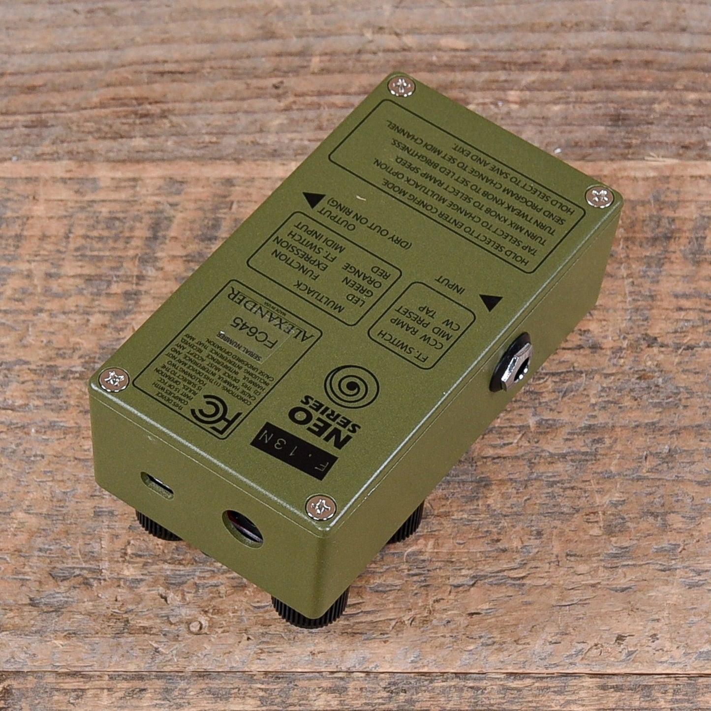 Alexander Pedals F.13 Neo Flanger Effects and Pedals / Flanger