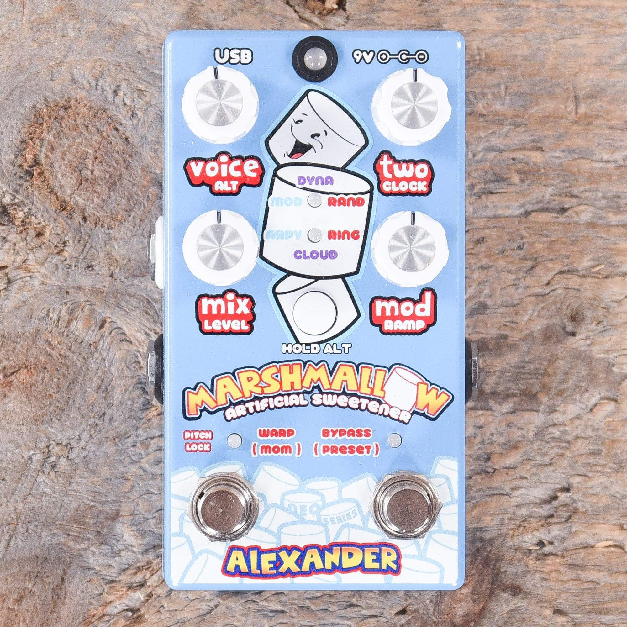 Alexander Pedals Marshmallow Artificial Sweetener Pitch Shifter