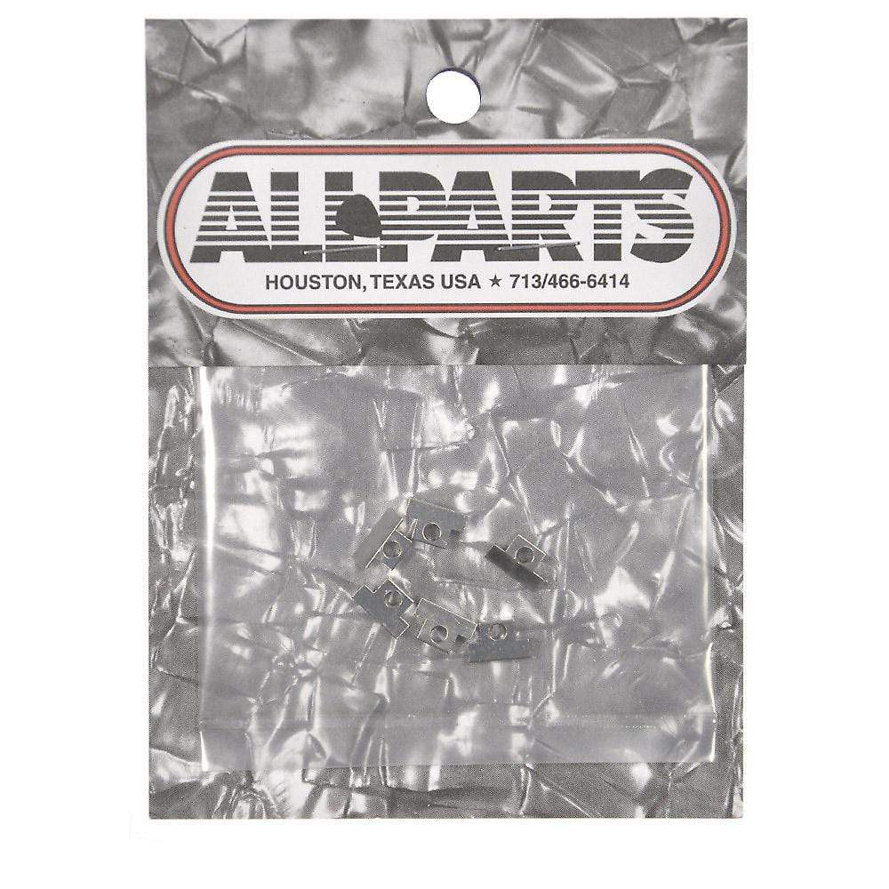 Allparts Old-Style Bridge Saddles - Nickel Parts / Acoustic Pickups