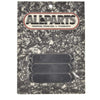 Allparts Pickup Covers for Stratocaster No Holes - Black Parts