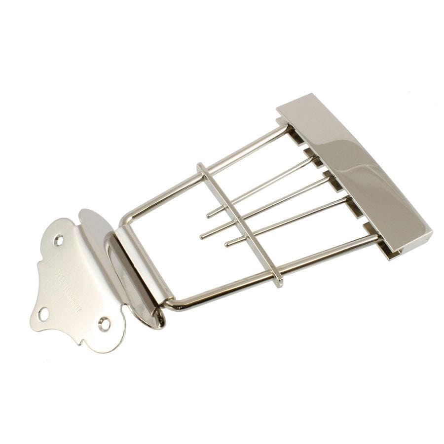 Allparts Hofner Bass Trapeze Tailpiece - Nickel Parts / Guitar Parts / Tailpieces