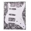 Allparts Pickguard for Stratocaster HSS 11-Hole 3-Ply White Parts / Pickguards