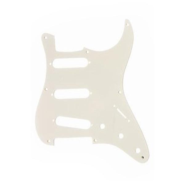 Allparts Stratocaster Pickguard 1-Ply Parchment Parts / Pickguards