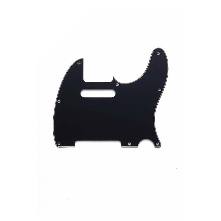 Allparts Telecaster Pickguard 3-Ply - Black Parts / Pickguards