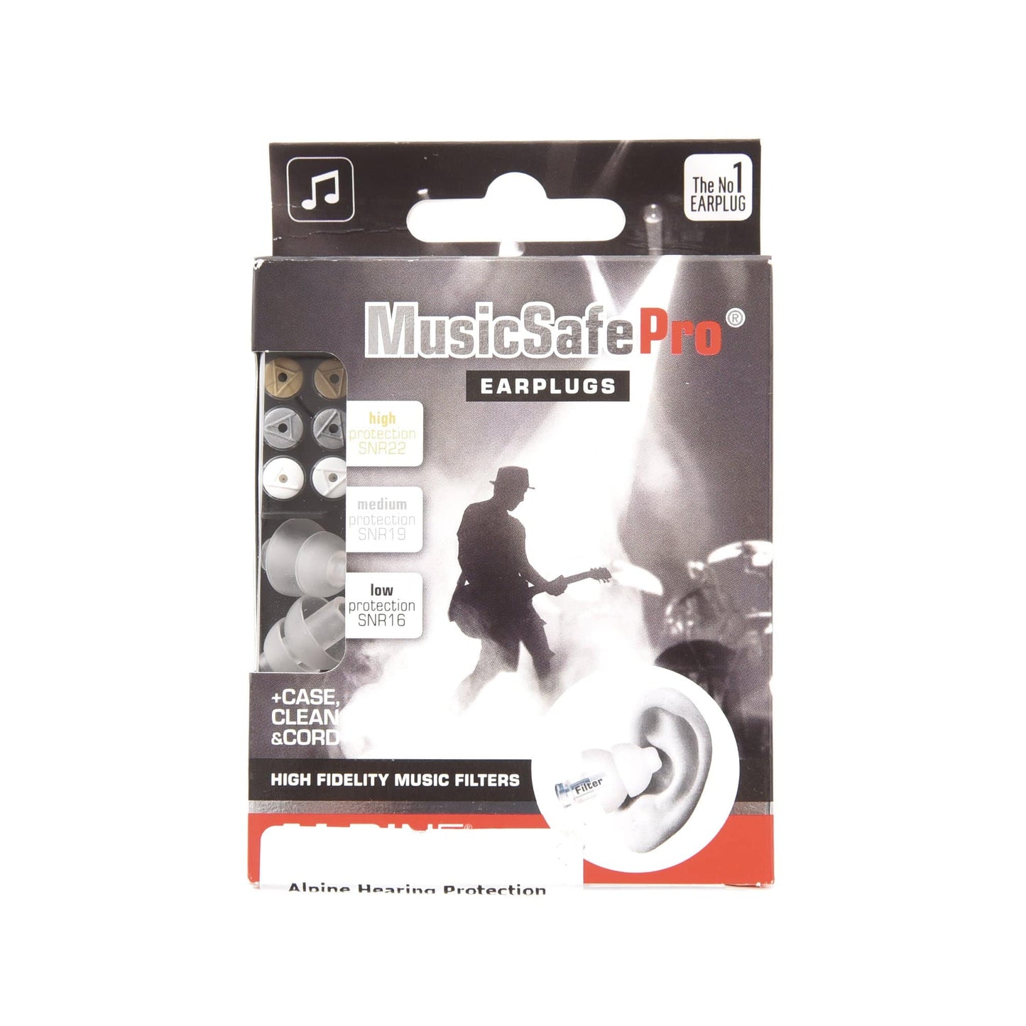 Alpine Hearing Protection Musicsafe Pro Earplugs Transparent Accessories
