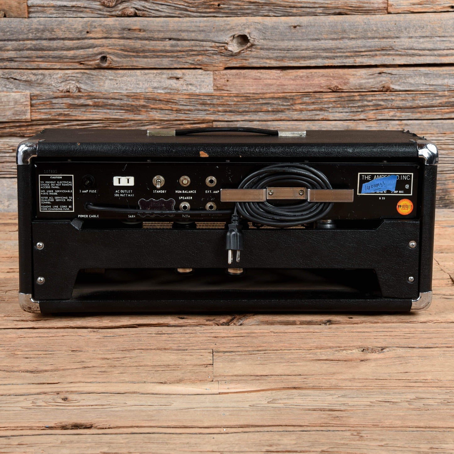 Ampeg B-25 55w Guitar / Bass Head 1970s Amps / Guitar Heads