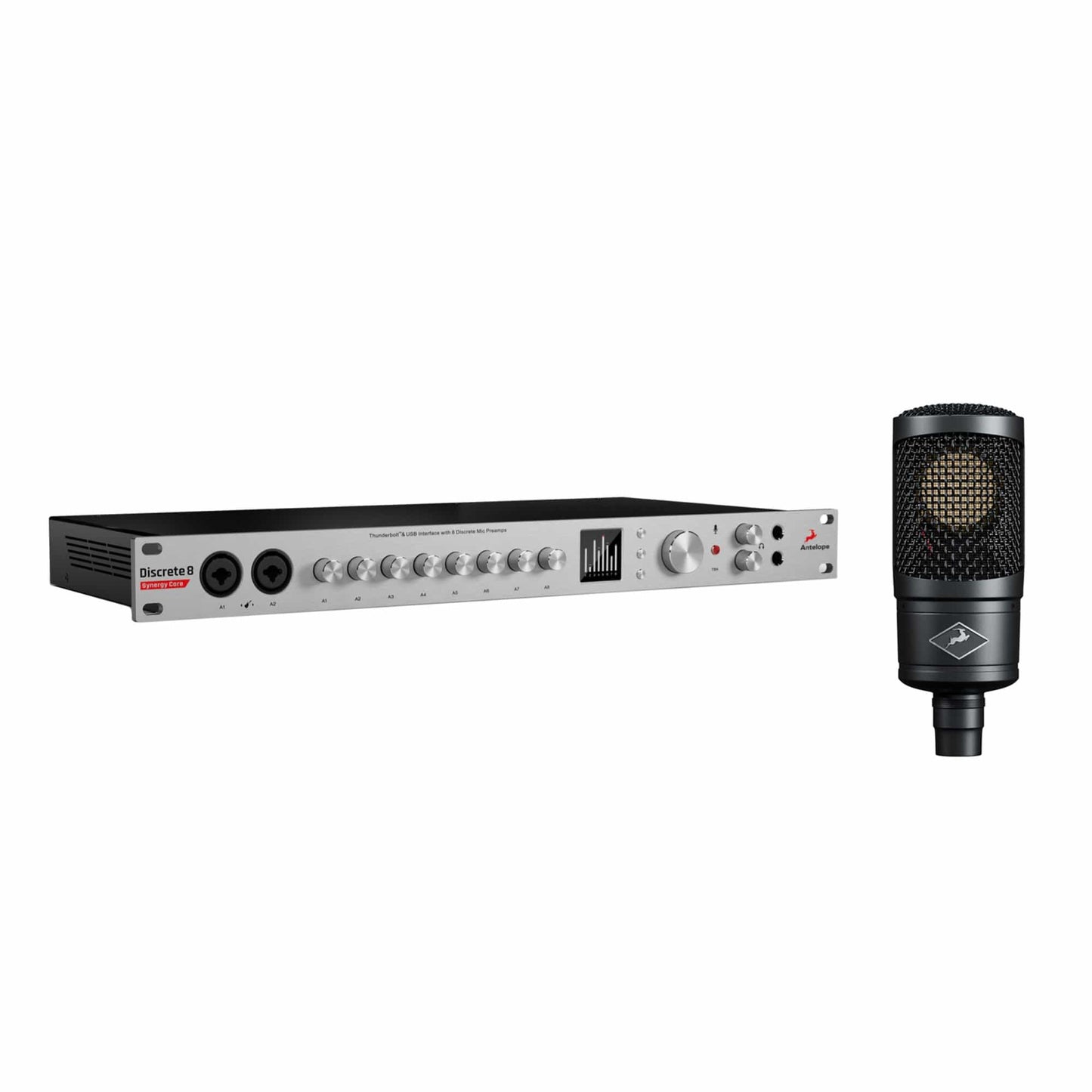 Antelope Audio Discrete 8 Synergy Core Interface w/ Free Edge Solo Microphone Pro Audio / Interfaces