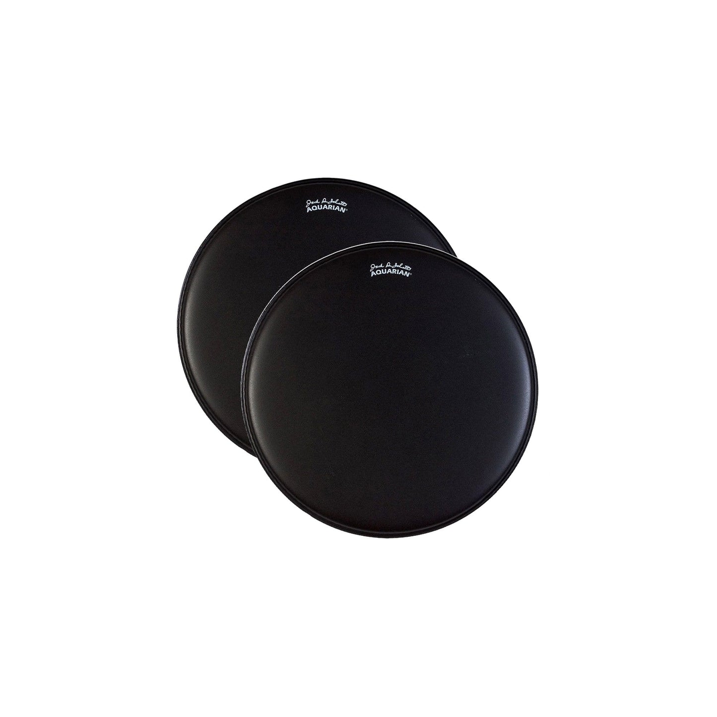 Aquarian 10" Jack DeJohnette Black Batter Head (2 Pack Bundle) Drums and Percussion / Parts and Accessories / Heads