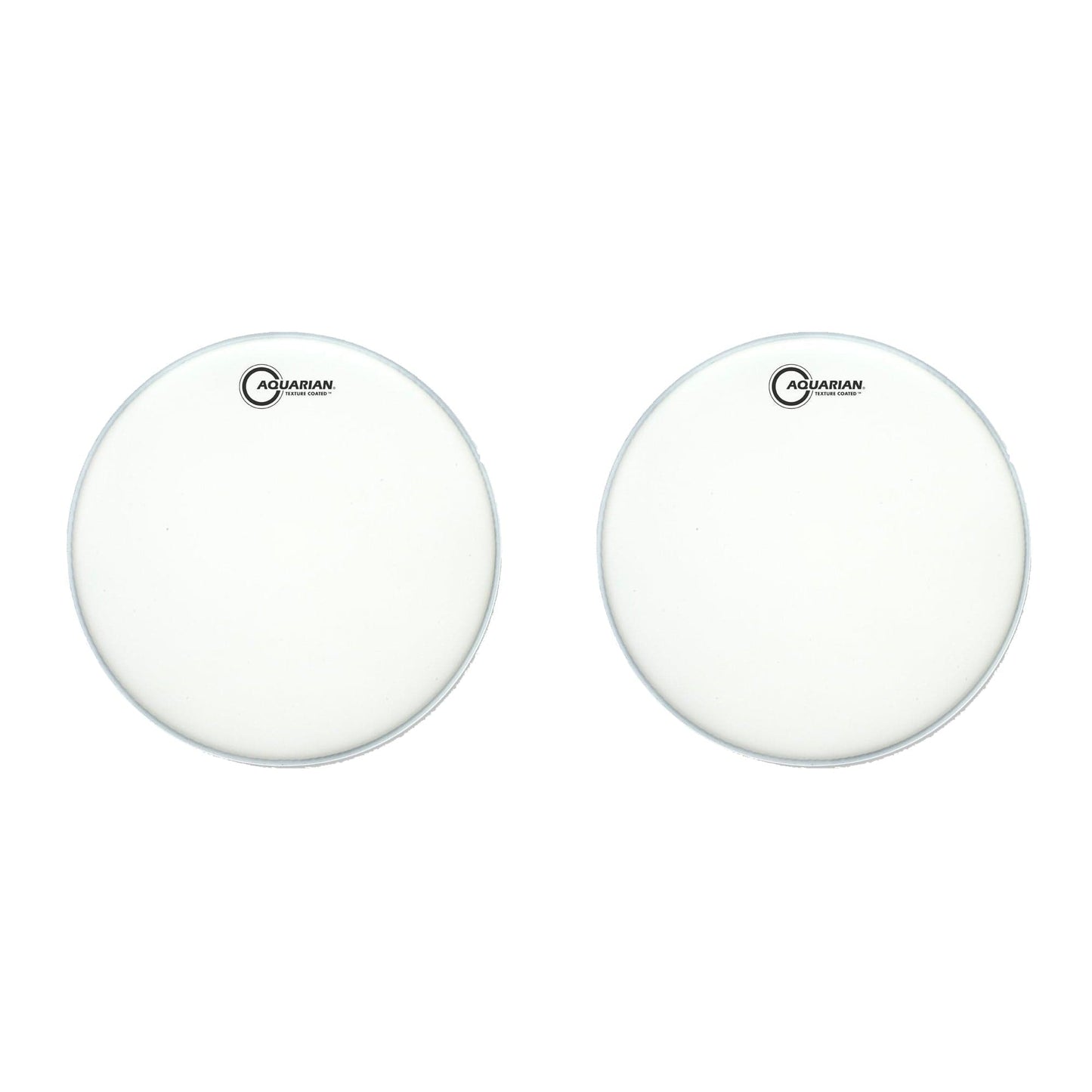 Aquarian 10" White Texture Coated Batter Drumhead (2 Pack Bundle) Drums and Percussion / Parts and Accessories / Heads