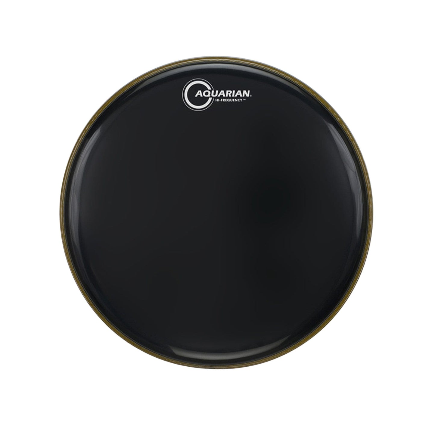Aquarian 12" Hi-Frequency Black Gloss Drumhead Drums and Percussion / Parts and Accessories / Heads
