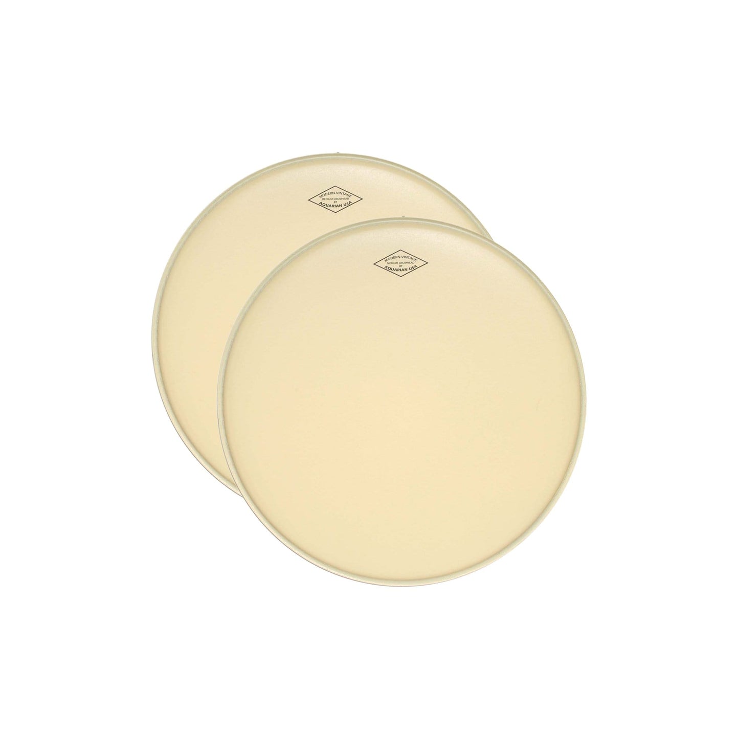 Aquarian 12" Modern Vintage Medium Drumhead (2 Pack Bundle) Drums and Percussion / Parts and Accessories / Heads