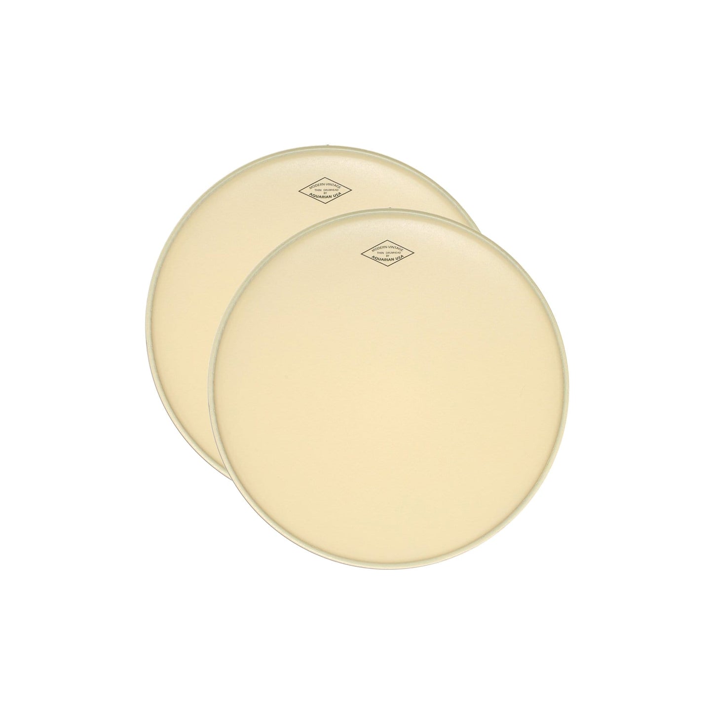Aquarian 12" Modern Vintage Thin Drumhead (2 Pack Bundle) Drums and Percussion / Parts and Accessories / Heads