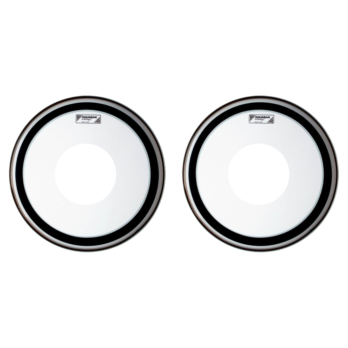Aquarian 13" Hi-Energy Specialty Snare Drum Head (2 Pack Bundle) Drums and Percussion / Parts and Accessories / Heads
