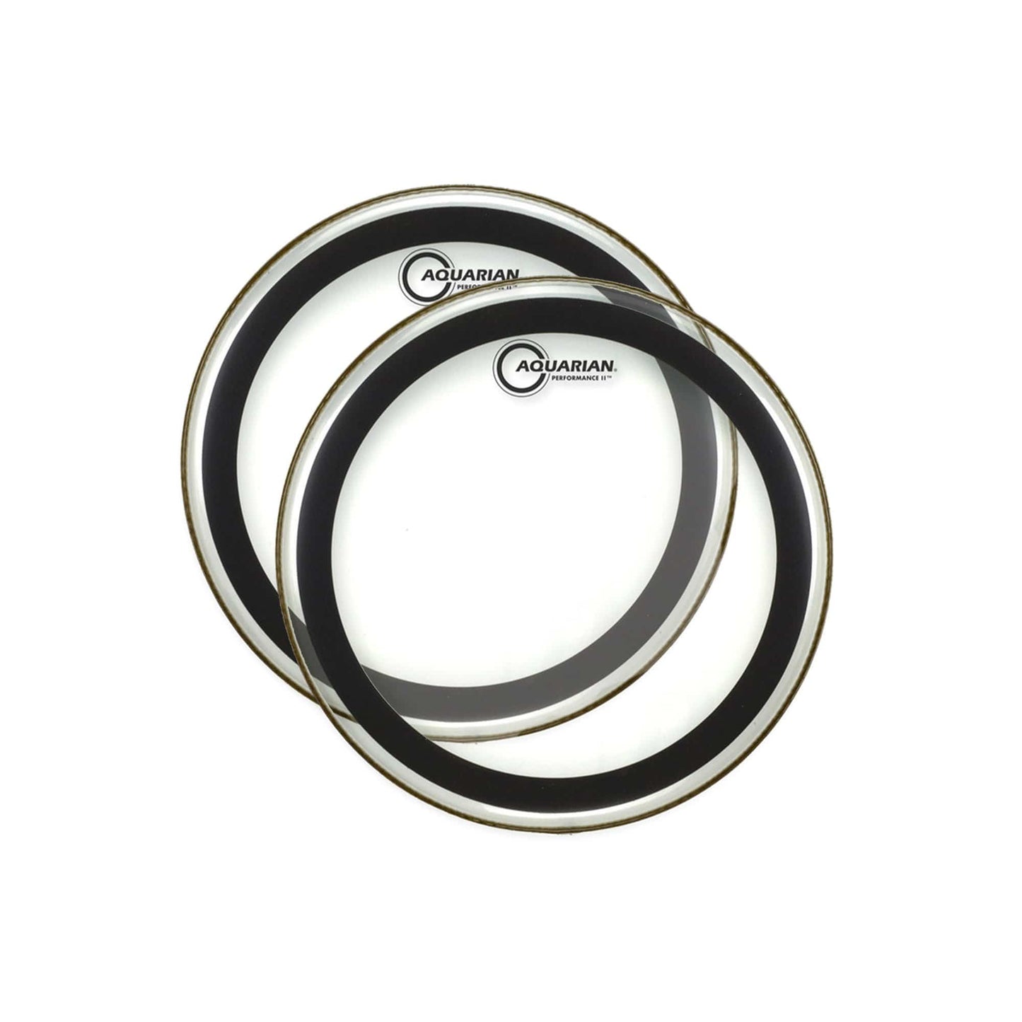 Aquarian 13" Performance II Clear Drumhead (2 Pack Bundle) Drums and Percussion / Parts and Accessories / Heads