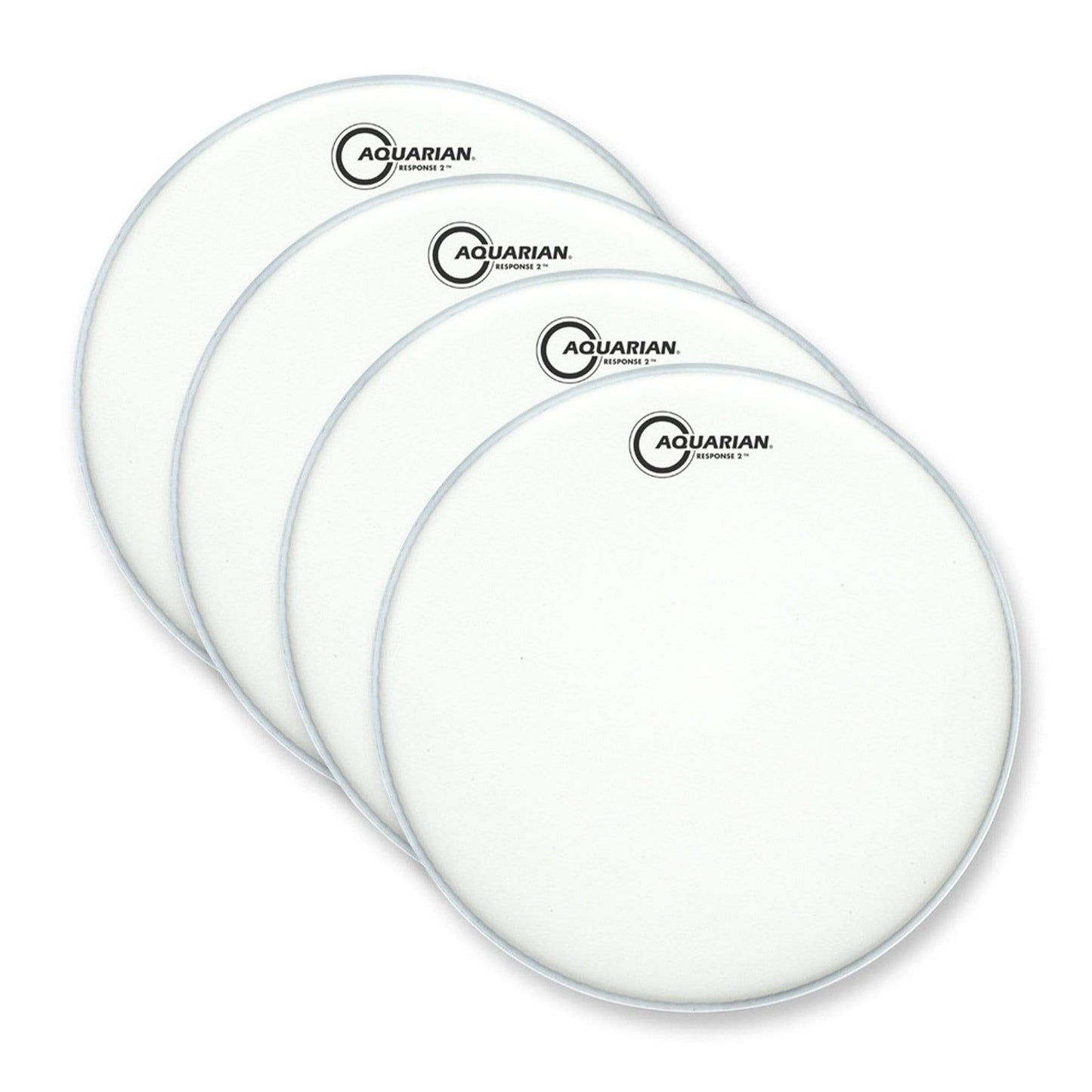 Aquarian 14" Response 2 Coated (4 Pack Bundle) Drums and Percussion / Parts and Accessories / Heads