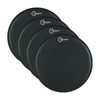 Aquarian 14" Response 2 Texture Coated Black (4 Pack Bundle) Drums and Percussion / Parts and Accessories / Heads