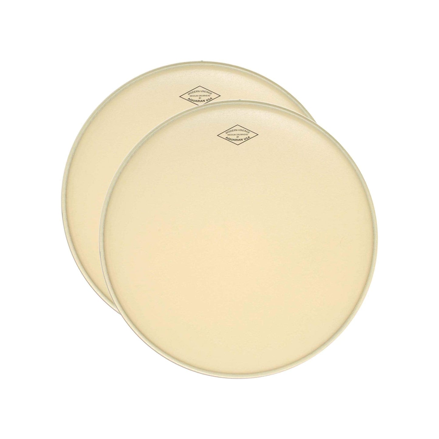 Aquarian 15" Modern Vintage Medium Drumhead (2 Pack Bundle) Drums and Percussion / Parts and Accessories / Heads