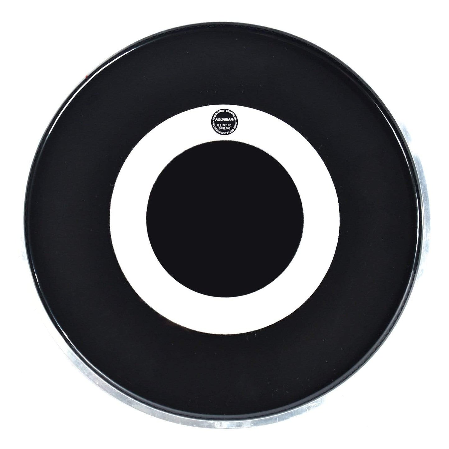 Aquarian 18" Regulator Full Black Drumhead Drums and Percussion / Parts and Accessories / Heads