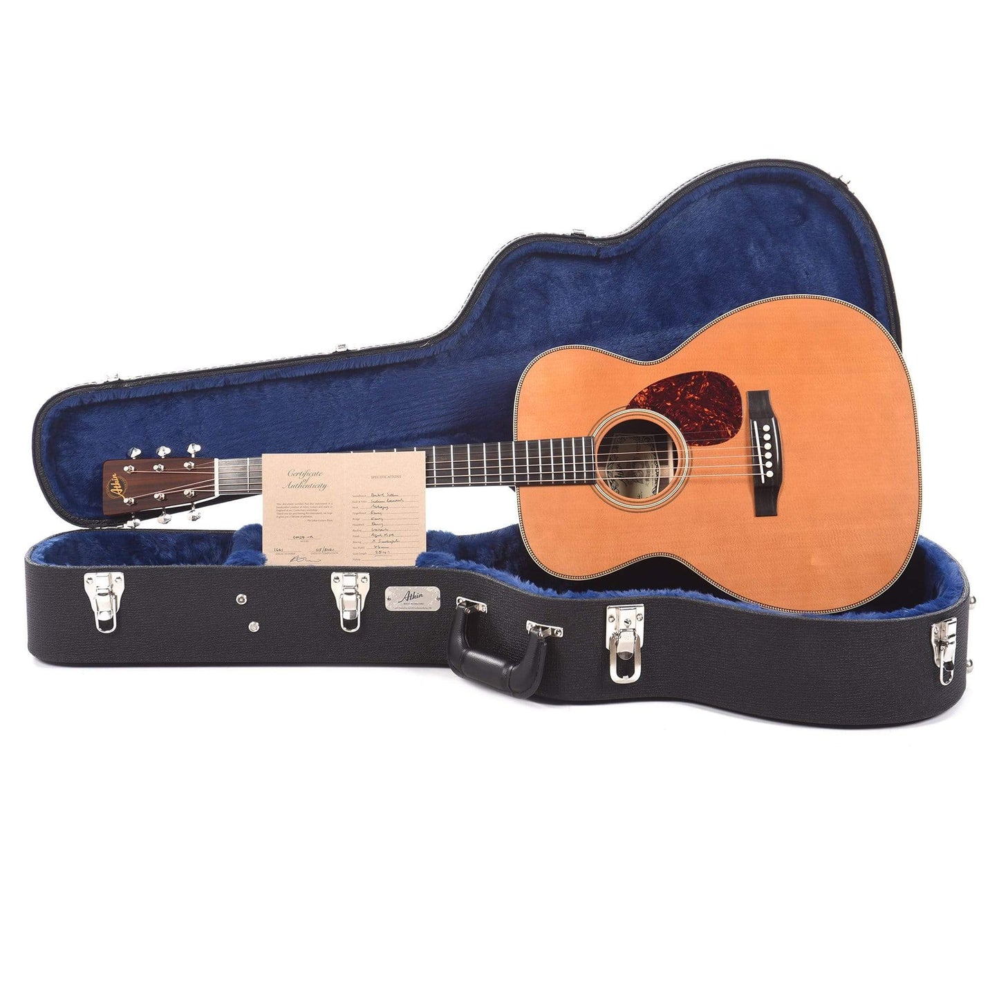 Atkin OM37 Aged Baked Sitka/Rosewood Natural Acoustic Guitars / OM and Auditorium