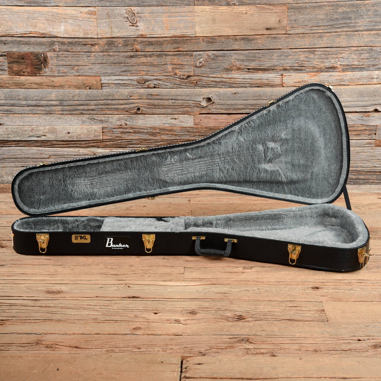 Banker Custom 58 Spec V Korina Natural Lightly Aged w/Bigsby & OX4 PAF Pickups Electric Guitars / Solid Body