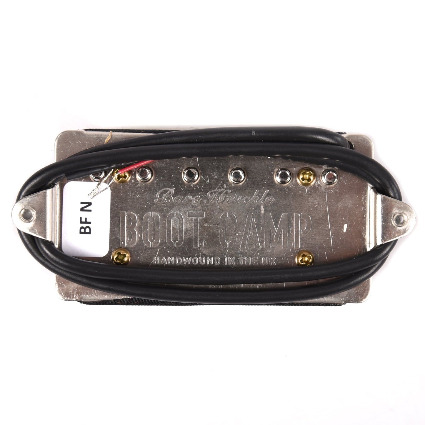 Bare Knuckle Bootcamp Humbucker Brute Force Neck 6-String 50mm Zebra Parts / Guitar Pickups