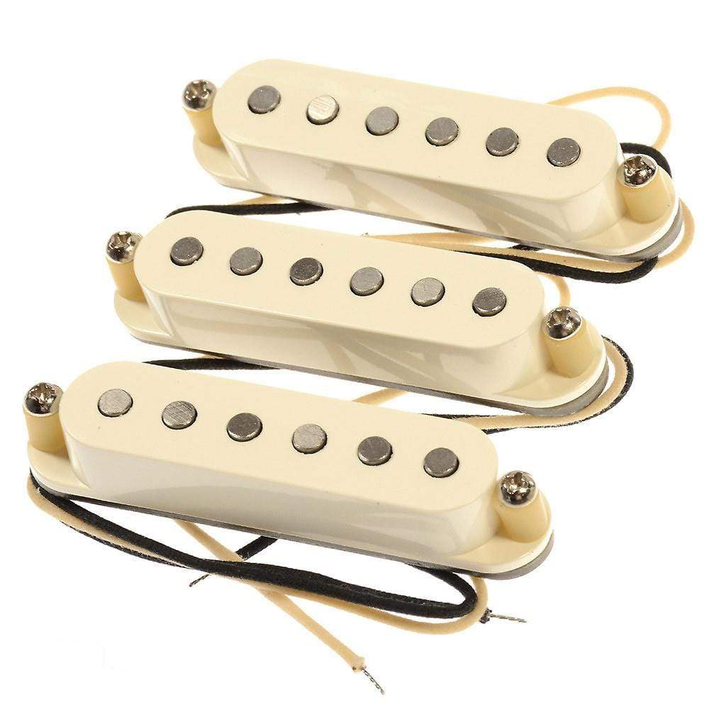 Bare Knuckle Irish Tour Strat Single Coil Pickup Set Flat Profile