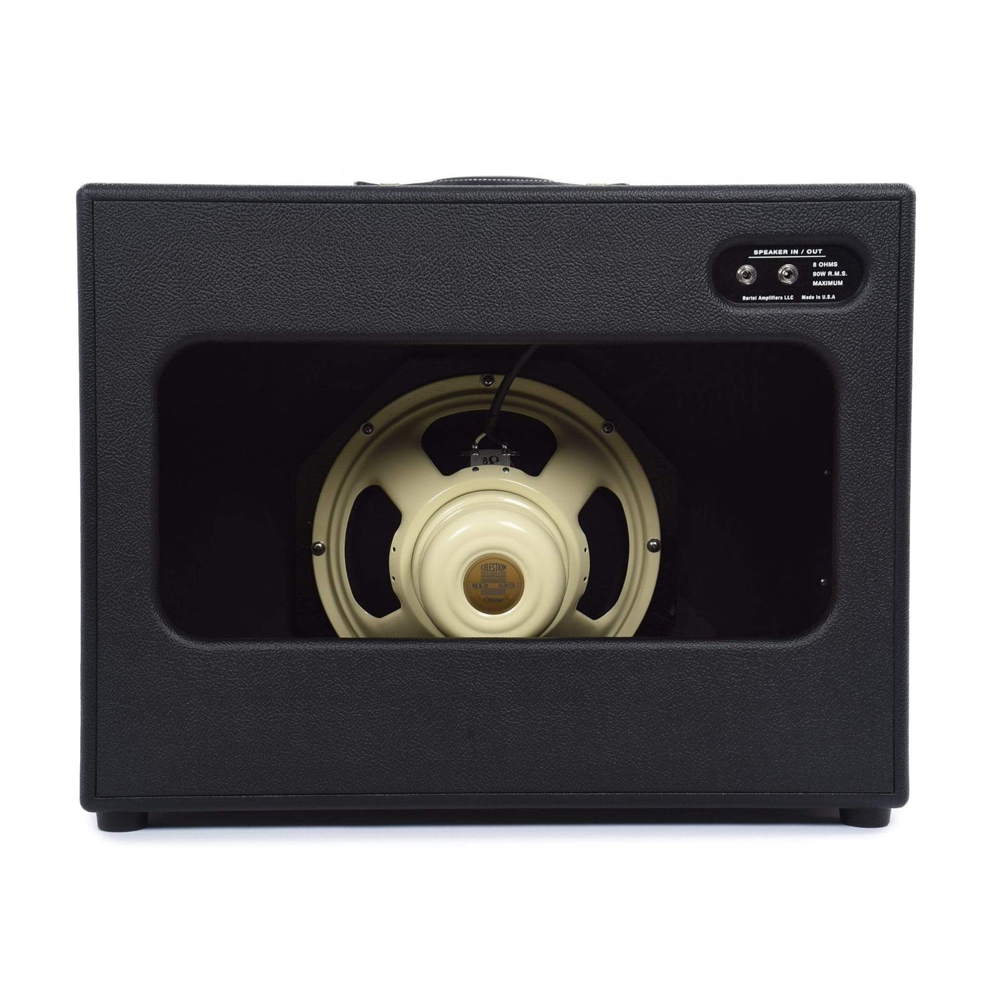 Bartel Roseland 1x12 Extension Cabinet Slanted Front Black Tolex w/Celestion Alnico Cream Amps / Guitar Cabinets