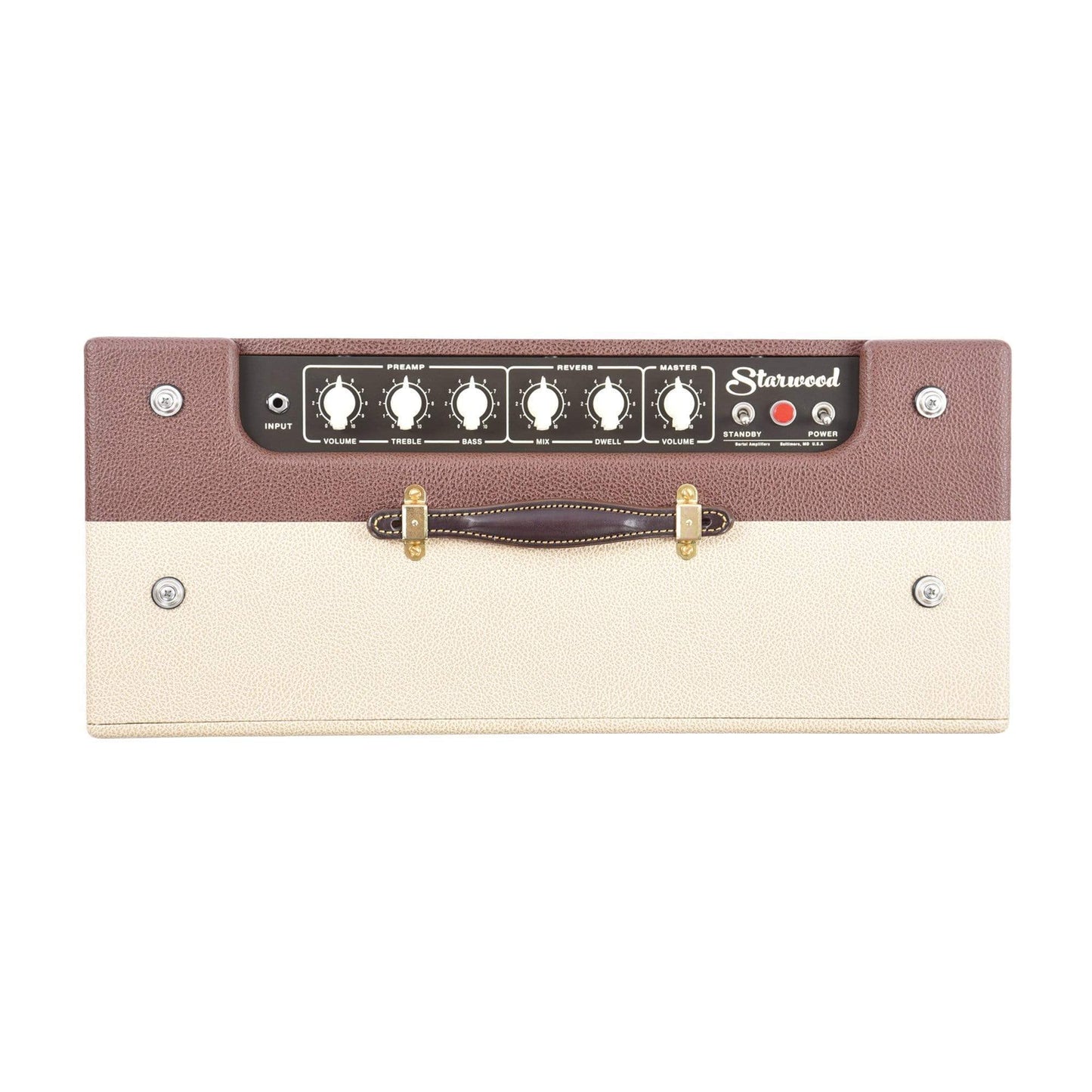 Bartel Starwood 28W Head Cream/Brown Tolex w/Reverb Amps / Guitar Heads