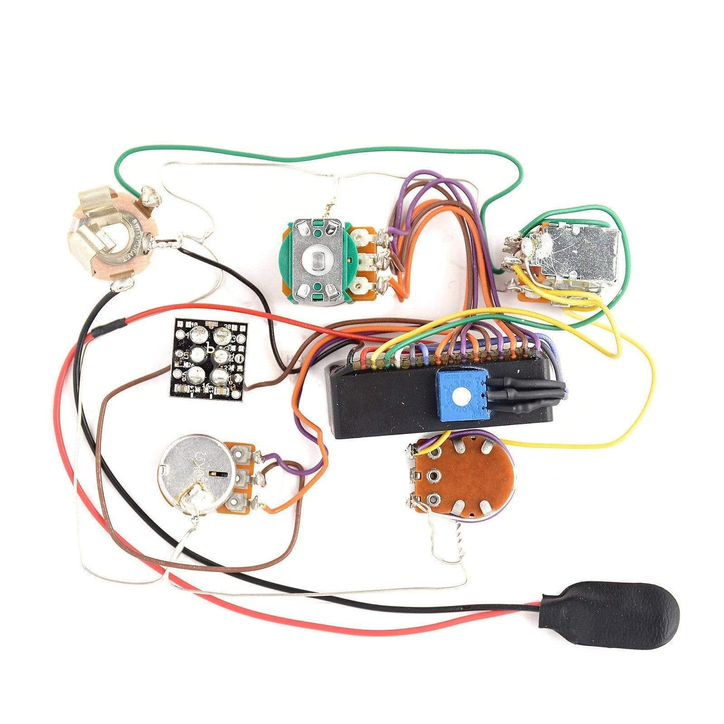 Bartolini 3 Band EQ: Bass/Treble Stack/Mid Plus Volume Parts / Bass Guitar Parts