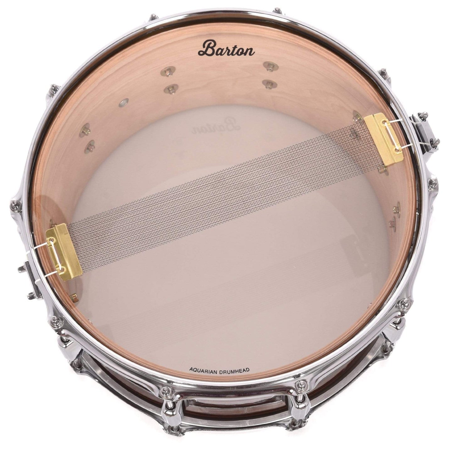 Barton Drum Co. 6.5x14 Beech Snare Drum Tigerwood Drums and Percussion / Acoustic Drums / Snare