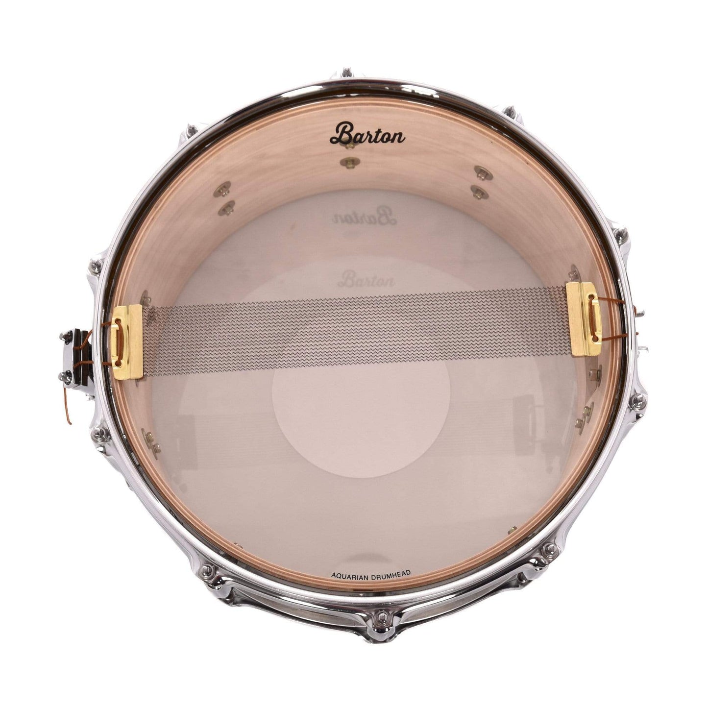 Barton Drum Co. 6.5x14 Maple Snare Drum Copper Satin Drums and Percussion / Acoustic Drums / Snare