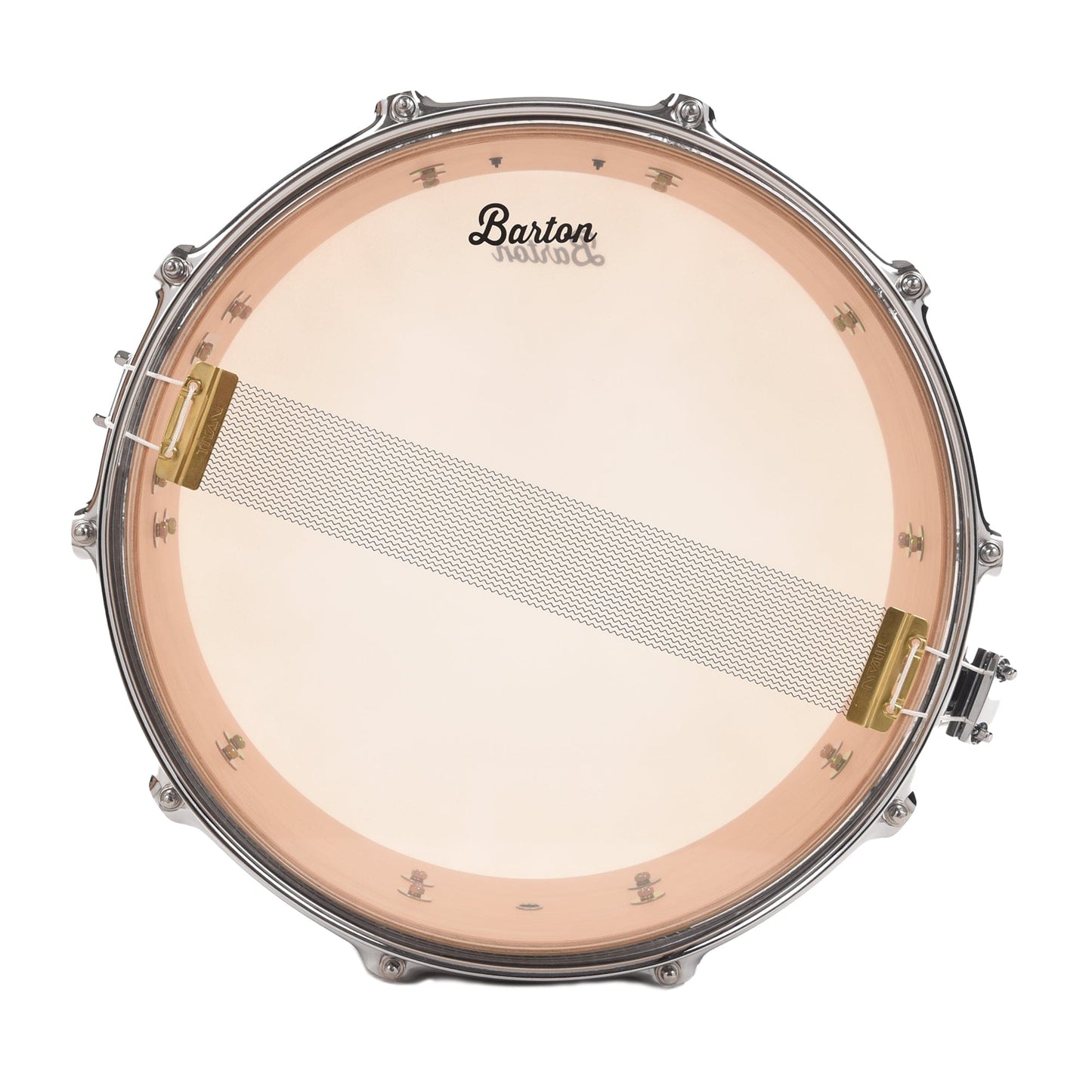 Barton Studio Custom Maple 6.5x14 Snare Drum Grey Ripple Drums and Percussion / Acoustic Drums / Snare