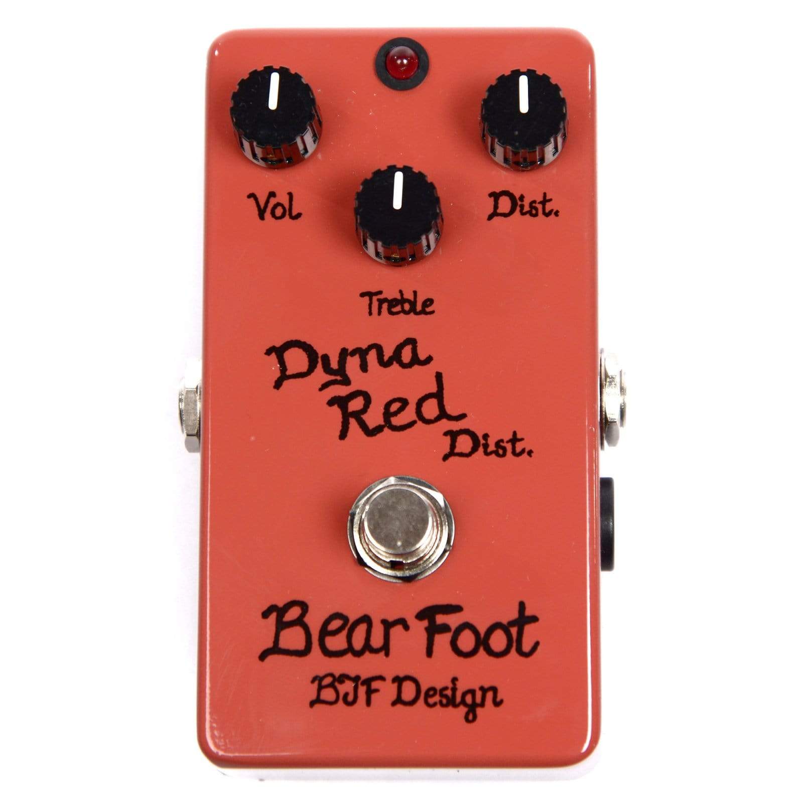 bearfoot pedals BearFoot Dyna Red Distortion Classic – Chicago Music Exchange