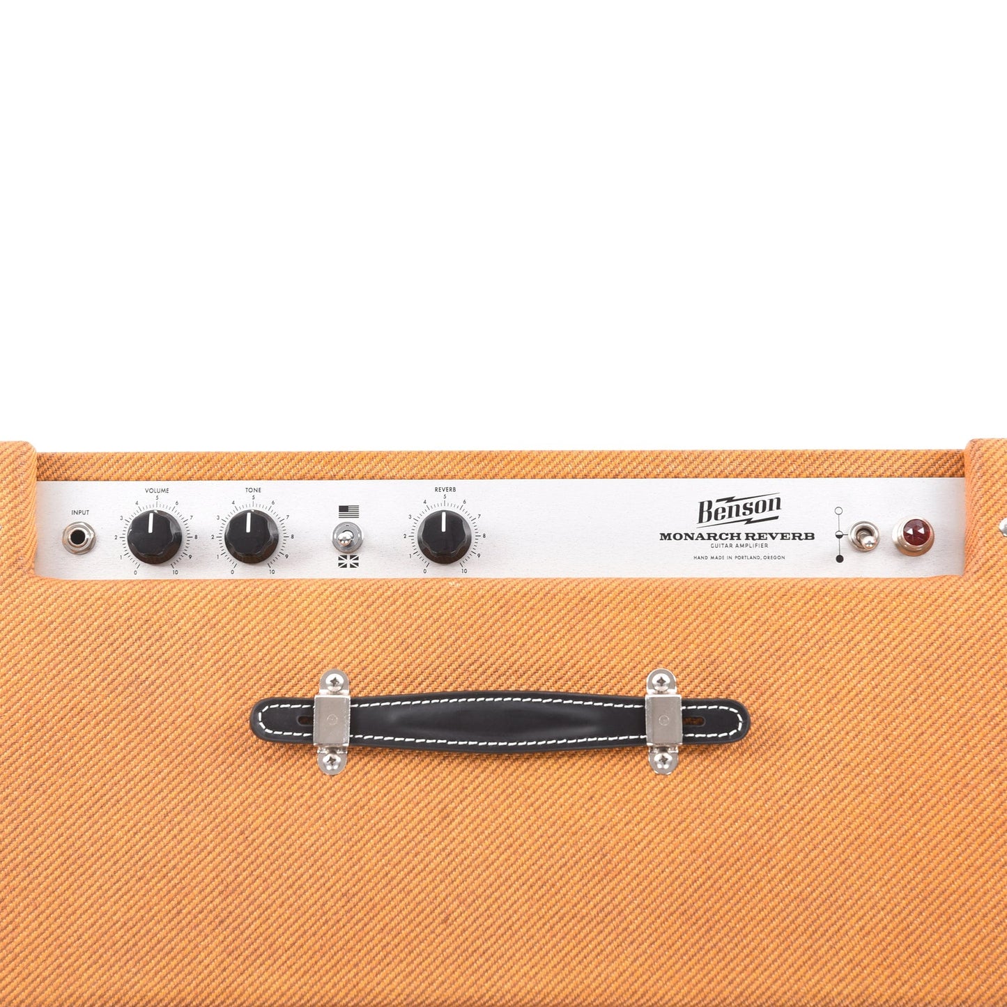 Benson Monarch Reverb 1x12 Combo Tweed w/Oxbood Grill Amps / Guitar Combos