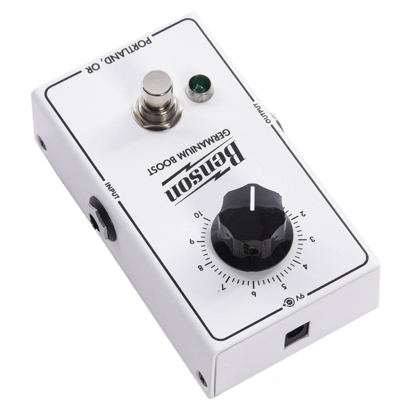 Benson Special Run Snow White Germanium Boost Pedal
