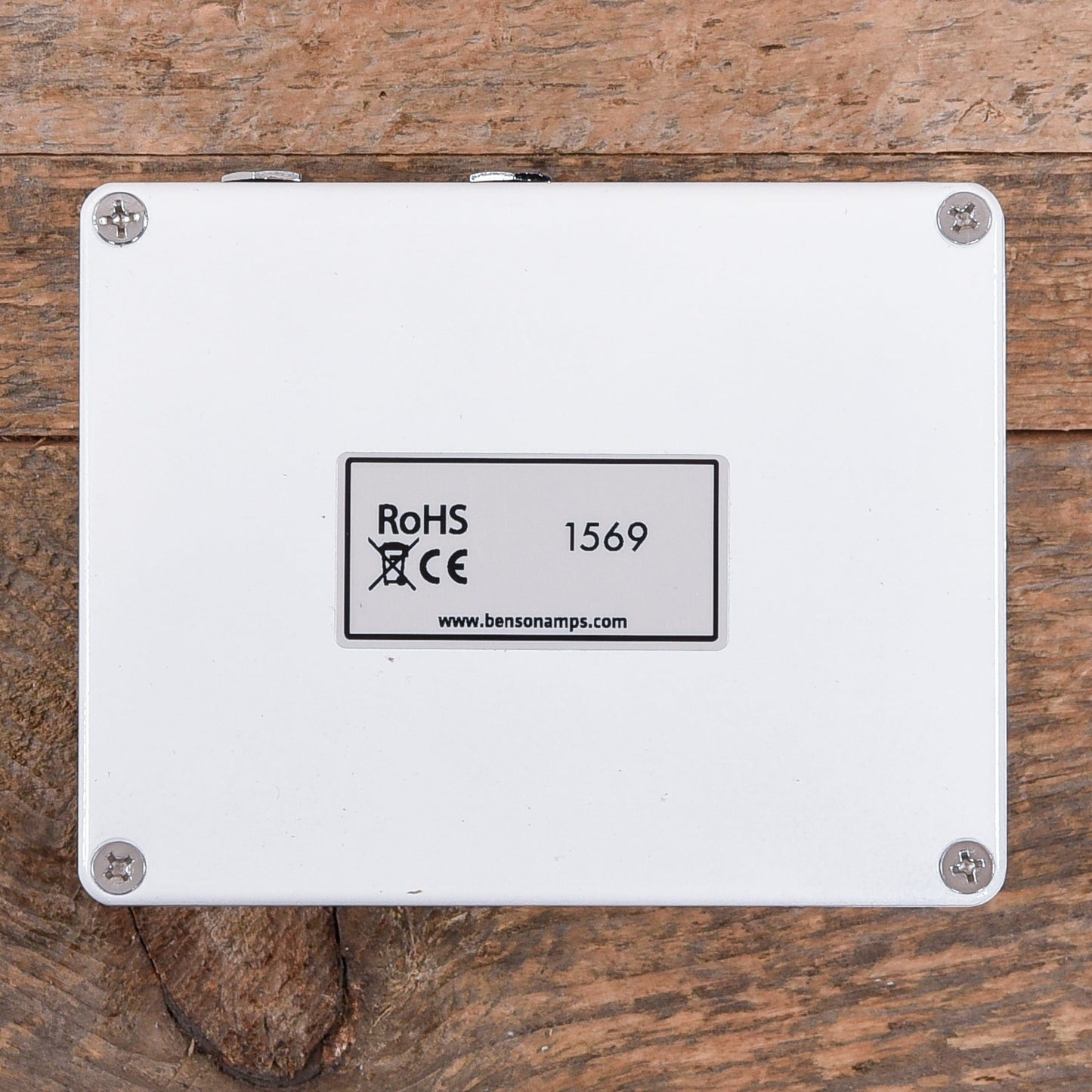 Benson Germanium Fuzz Solar White Effects and Pedals / Fuzz