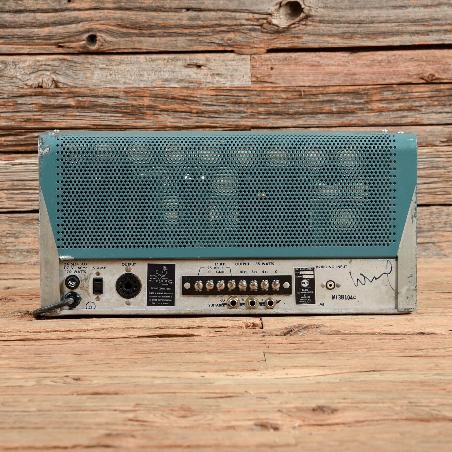 Bill Krinard Jack White RCA Guitar Head 1961 Amps / Guitar Heads