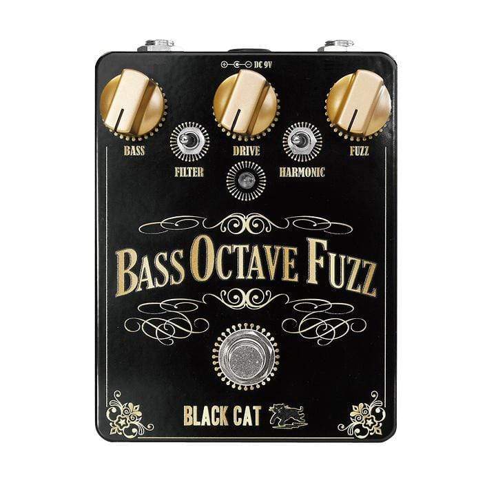 bass octave pedal review Black Cat Bass Octave Fuzz v2 – Chicago Music Exchange