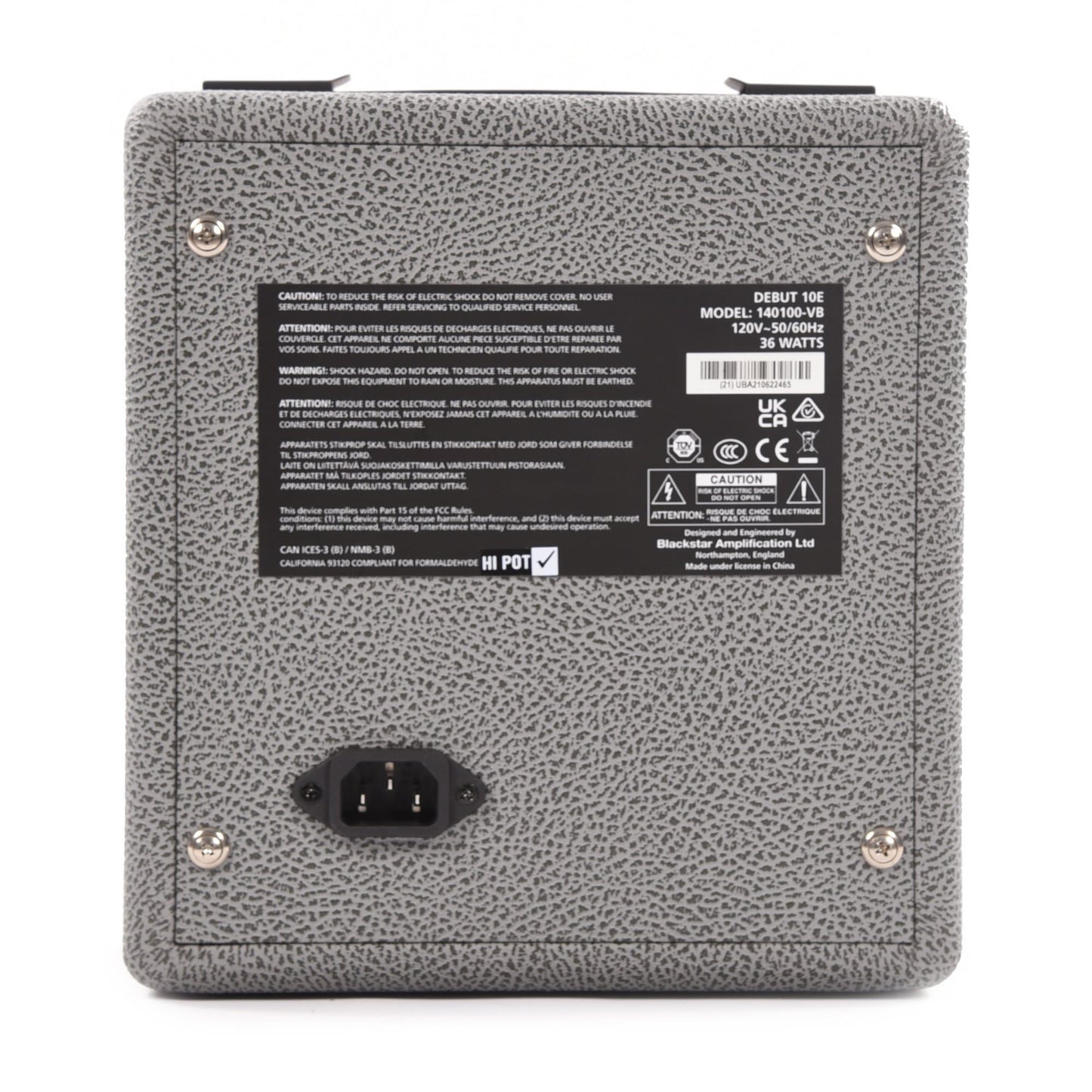 Blackstar Debut 10E Practice Amp 10w Bronco Grey Amps / Guitar Combos