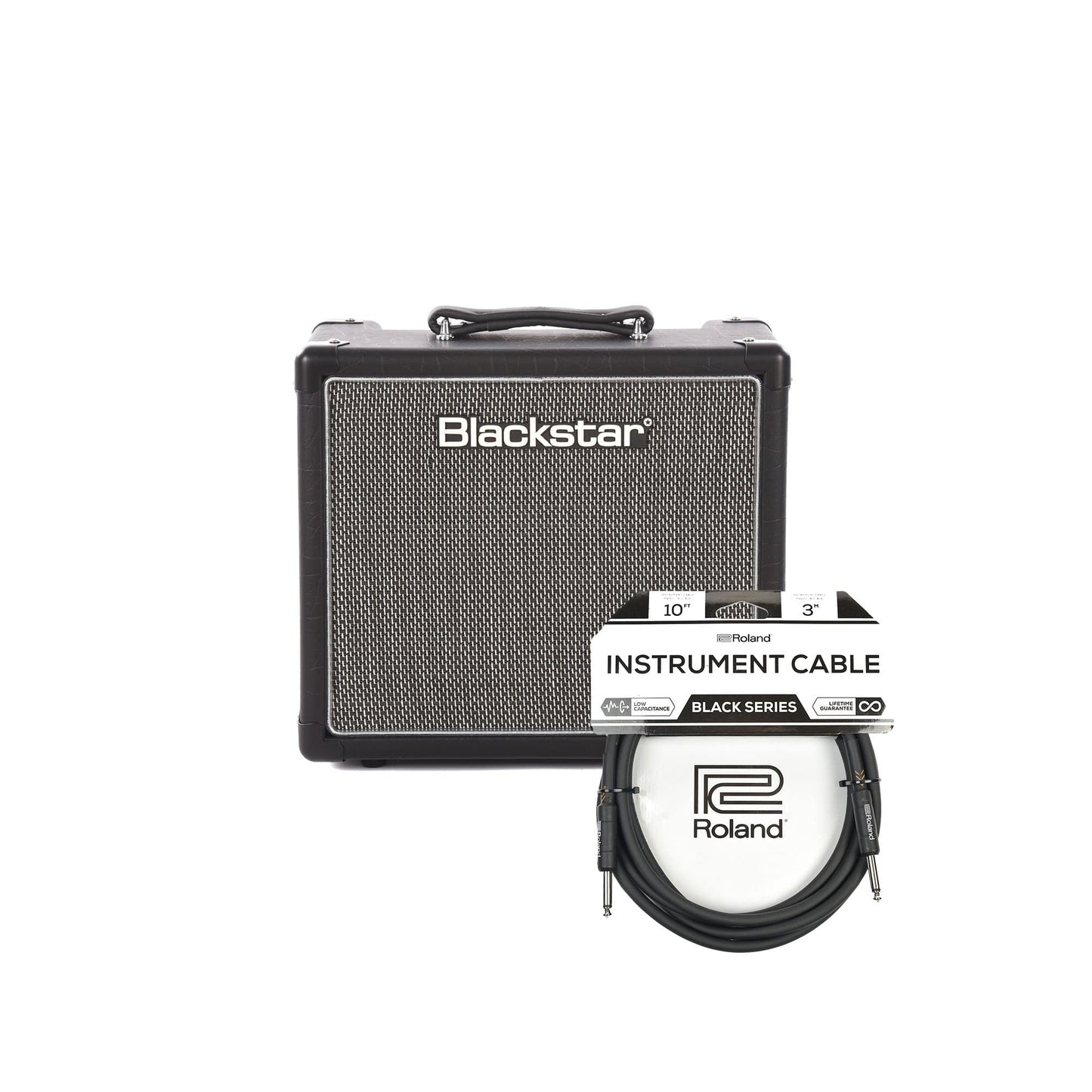 Blackstar HT1R MKII 1 Watt Tube Combo w/Reverb Cable Bundle Amps / Guitar Combos
