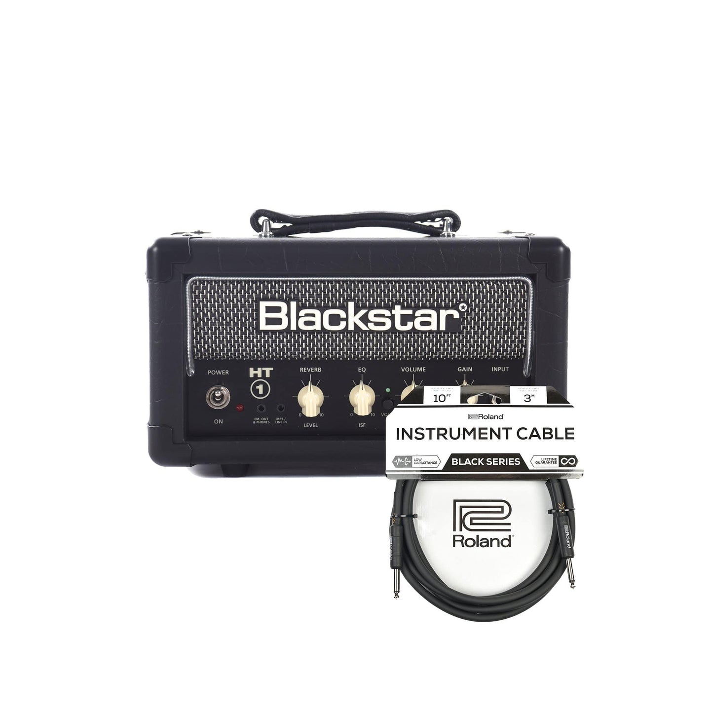 Blackstar HT1RH MKII 1 Watt Tube Head Cable Bundle Amps / Guitar Heads