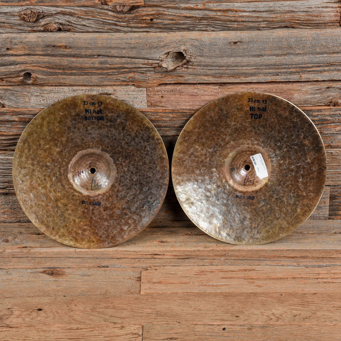 Bosphorus Bosphorus 13" Turk Series Hi Hats USED Drums and Percussion