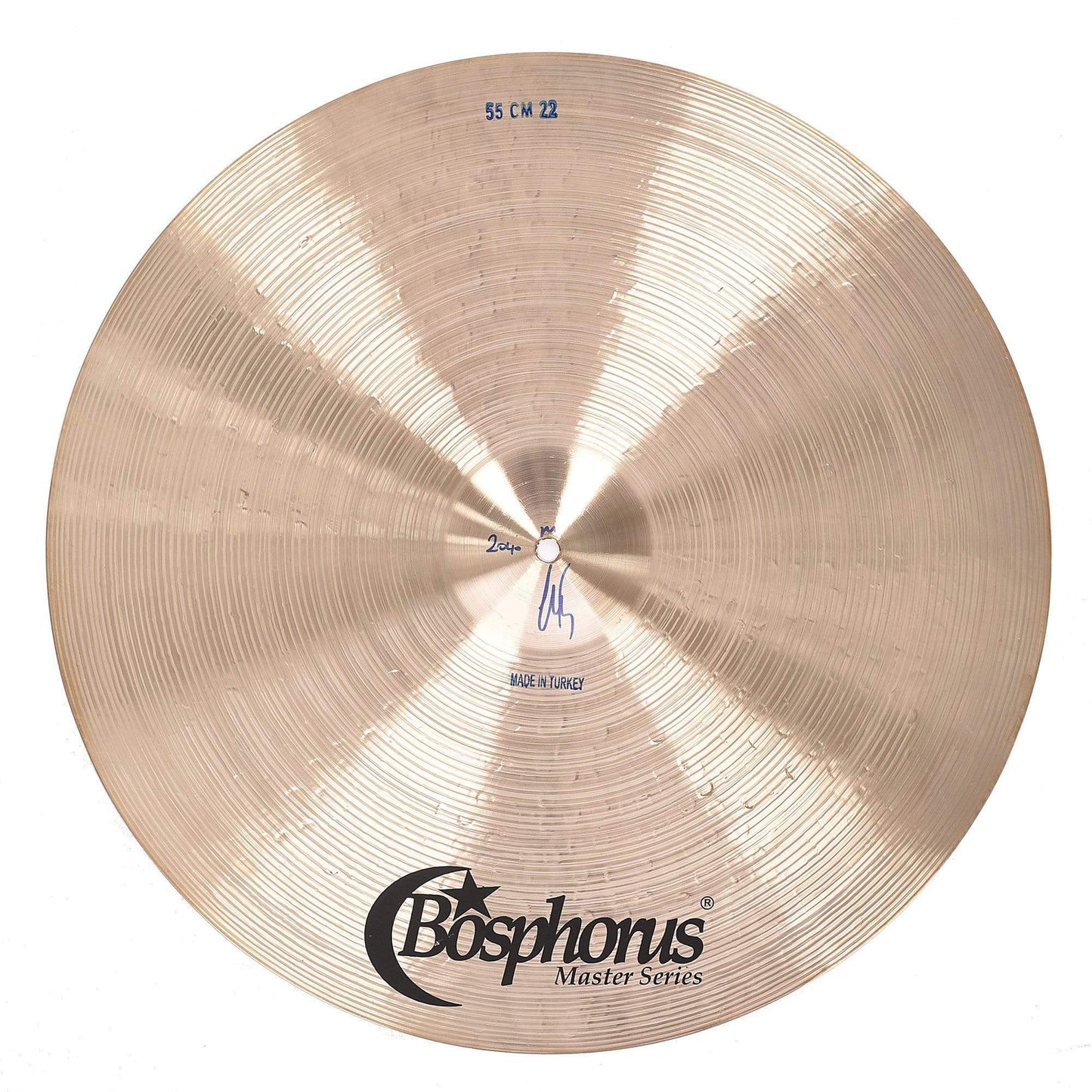 Bosphorus 22" Master Series Ride Cymbal Drums and Percussion / Cymbals / Ride
