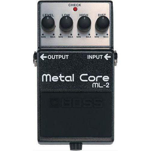 boss mini pedals Boss ML-2 Metal Core Distortion Pedal