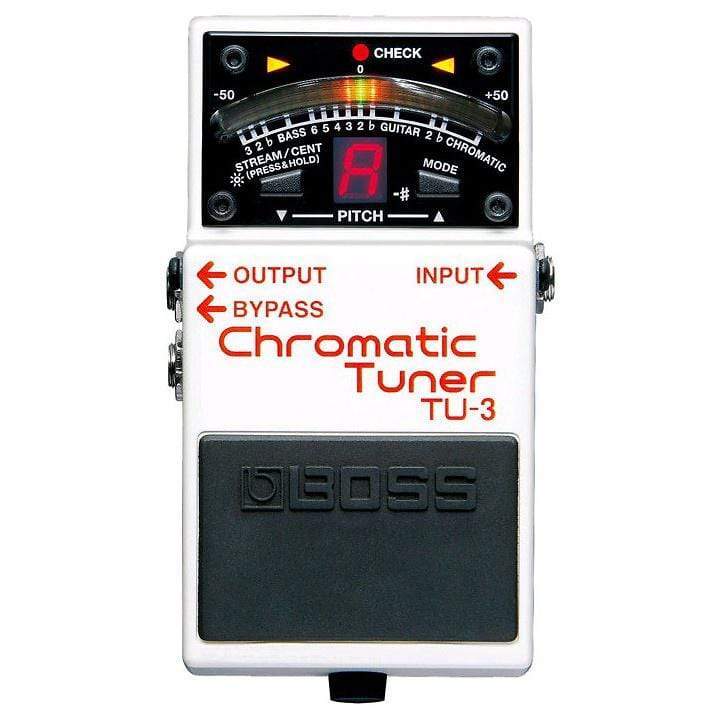 guitar tuning pedals Boss TU-3 Chromatic Pedal Tuner – Chicago Music Exchange